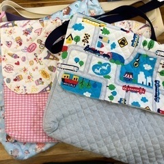図書袋、レッスンバック、通園カバン