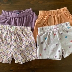 【決まりました】pekkle キッズショートパンツ 4枚セット