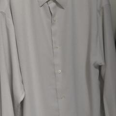 ※ほぼ新品  GUシアーオーバーサイズシャツ ※ほぼ新品