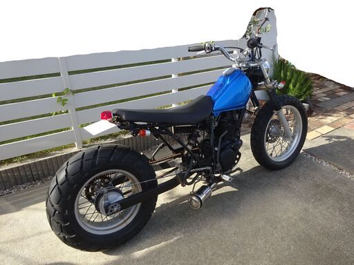 YAMAHA tw200 ロンスイ スパトラマフラー