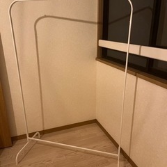 受渡者決定　IKEA 衣装ハンガーラック　ホワイト