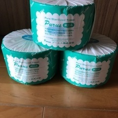 プールス自動おしぼり機専用純正ロール紙3巻300円。の画像