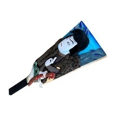 歌舞伎絵の羽子板(カエル)の画像