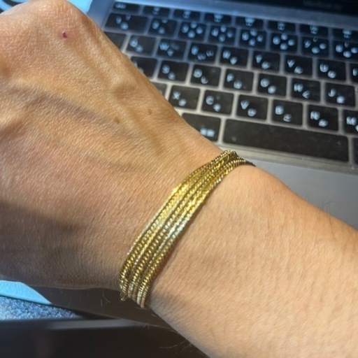 ブレスレットと交換希望 18K 14g 50cm 喜平ネックレス