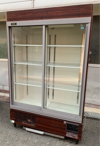 【動確済み】業務用 ホシザキ リーチイン冷蔵ショーケース RSC-120CT-1B 463L 1200×450×1880 リーチインショーケース ビールグラス 大阪