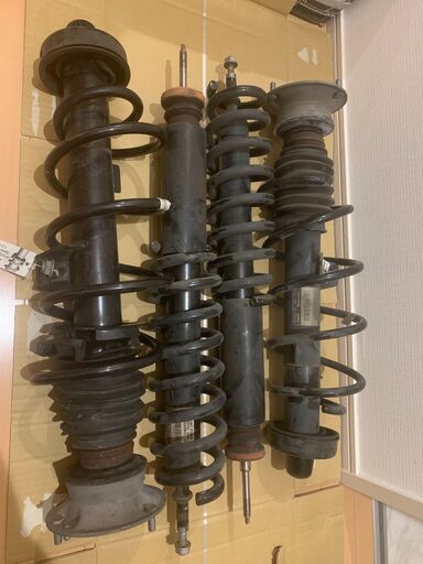 【愛知県一宮：直接引き取り希望】全国配送も可能です。 BMW 3131 6785592 01 E90 E91 E92 335 純正サスペンション ショックアブソーバー スプリング セット フロント リア 一台分