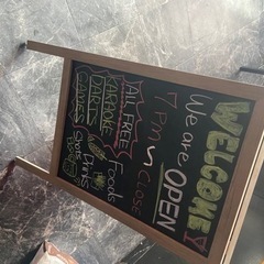【お取引完了】しました。黒板 看板