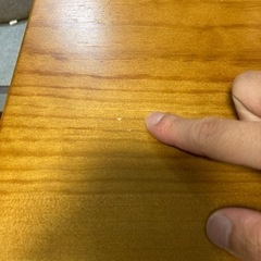 収納棚付き大型テーブル売ります！の画像
