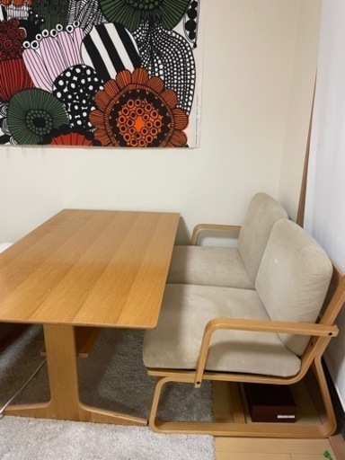 無印良品　ダイニングテーブル