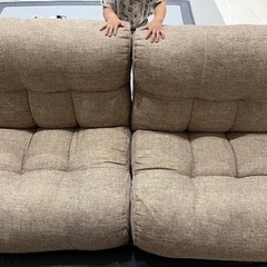 太陽家具　1人掛けソファ　2個セット　