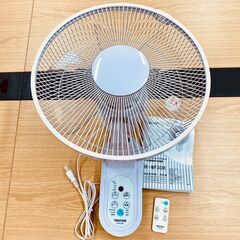 ★美品★TEKNOS 壁掛け扇風機 IR-WF30Rの画像