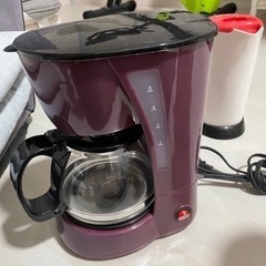 コーヒーメーカー　説明書付き