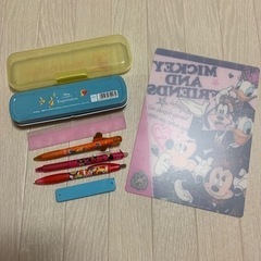ディズニーグッズ 8点セット まとめ売り ボールペン ペンケース シャーペン 他の画像