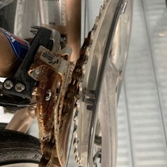 古いタイプですが、クロスバイクです。