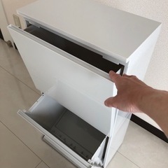 ニトリ　２段ペール（40L×2）の画像