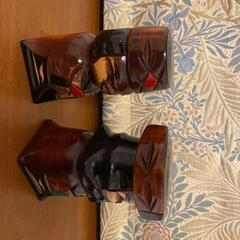 アイヌ木彫り置物の画像