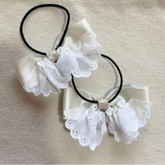 ヘアゴム　キッズ　セットの画像