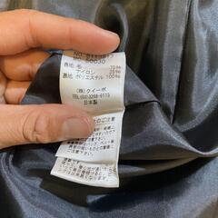 日本製　毛　レディースコート40号　美品の画像