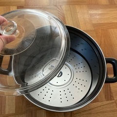 深型　両手鍋の画像