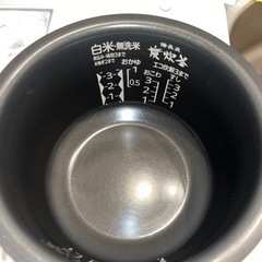 炊飯器3号炊きの画像