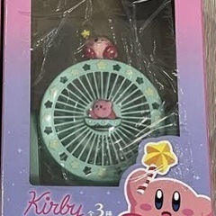 【未開封】星のカービィ 卓上ファン (グリーン)