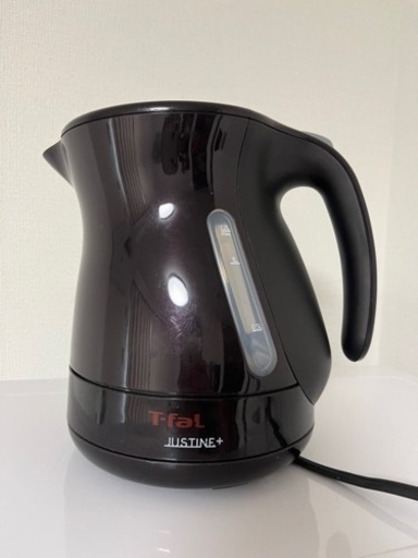 T-fal 電気ケトル　JUSTINE＋　ホームクリーニング済み