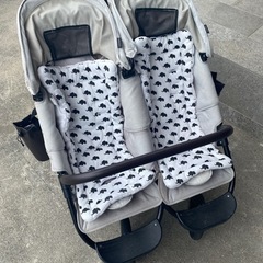 2人乗りベビーカー　エアバギー　