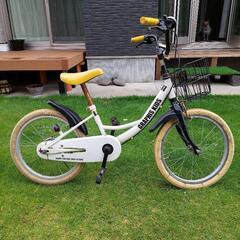 18インチ子供用中古自転車(補助輪付き)