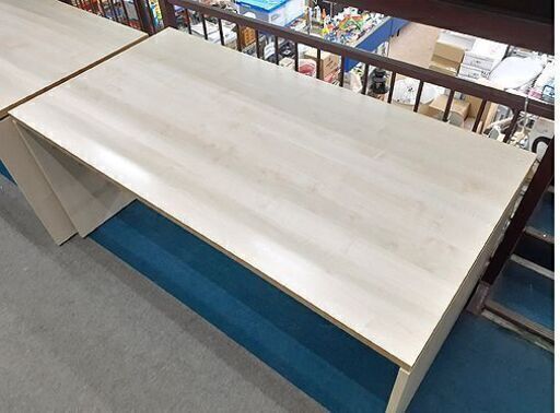 デスク&3段ワゴン 2点セット fantoni GF/GL パネル脚 イタリア製 幅160 ファントーニ オフィス 