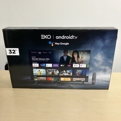 【未使用品】チューナーレス  アンドロイド モニターテレビ 　※初期不良 交換可の画像