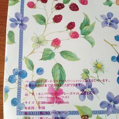 新品未使用ペーパーランチョンマット2枚入り　30cm×40cmの画像