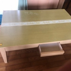 ニトリのコタツです　布団もよろしければありますの画像