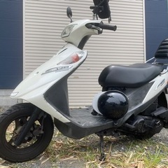 即乗り可！バックレスト外しました。SUZUKI アドレスv125...