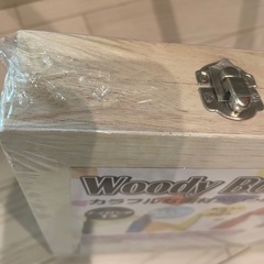 色鉛筆　水性ペン　クレヨン　セット　woody box art set2の画像