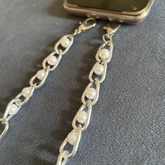 ☆チェーン⛓️ストラップスマホショルダー☆の画像