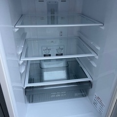 □美品 2022年製□三菱 2ドア冷凍冷蔵庫 MR-P15G-W1□