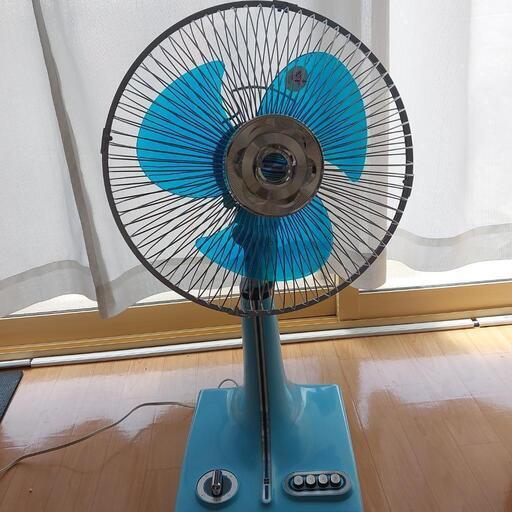 昭和レトロ　扇風機　ナショナル　松風