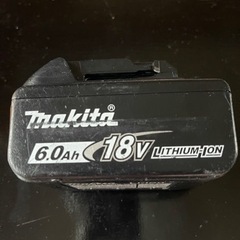 マキタ バッテリー18v6.0Ahの画像