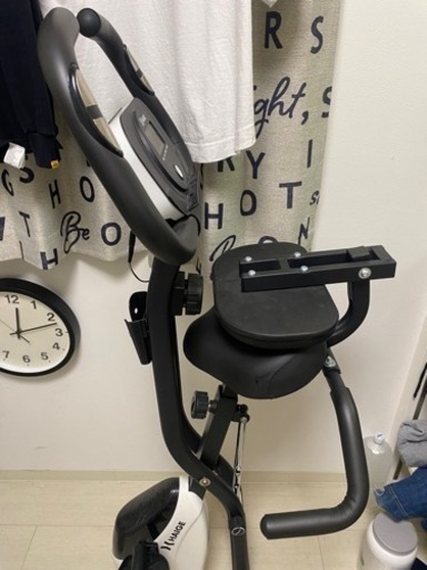 フィットネスバイク、折りたたみ式、10段階