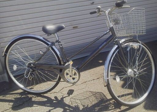 NEXTSTAGE 27インチ 自転車 6段変速 ガンメタリック