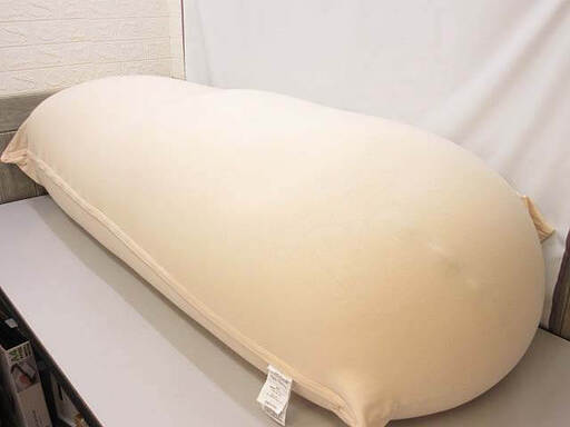 ss5280　yogibo　ビーズソファ　マックス　ピンク　ビーズクッション　ヨギボー　Max　ソファー　カバー付き　パステル　フラミンゴ？　体にフィット　チェア　イス　ベッド　マット　ごろ寝　軽量