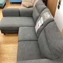 KG-17【新入荷 アウトレット】カウチソファ グレー