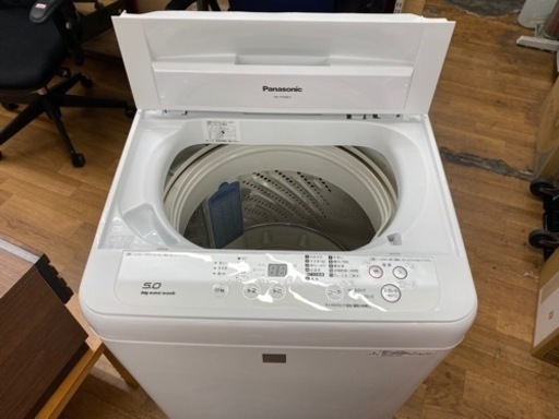 I679 ? 美品♪ Panasonic 洗濯機 （5.0㎏）⭐ 動作確認済 ⭐ クリーニング済