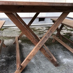 ガーデンテーブル&チェアの画像