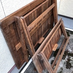 ガーデンテーブル&チェアの画像