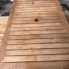 ガーデンテーブル&チェアの画像