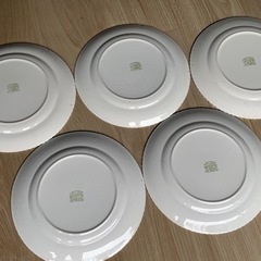 NIKKO IRONSTONE ニッコー DOUBLE PHOENIX 硬質陶器 お皿×5枚の画像