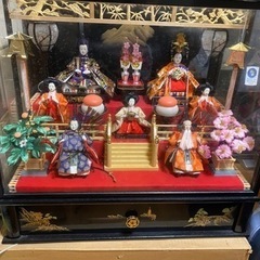 雛人形  オルゴール付きの画像