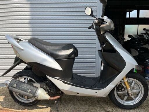 スズキ　ZZ 2007年式　CA1PB　２スト/２サイクル　銀　エンジン始動・灯火類OK！