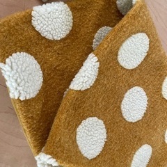 クッションカバー　ニトリの画像